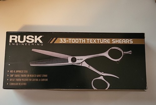 Rusk thinning texturizing - thinning, &